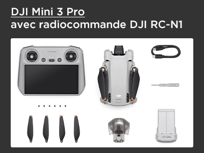 DJI RC vs RC N1 (Radio Commande standard) pour le MINI 3 PRO 
