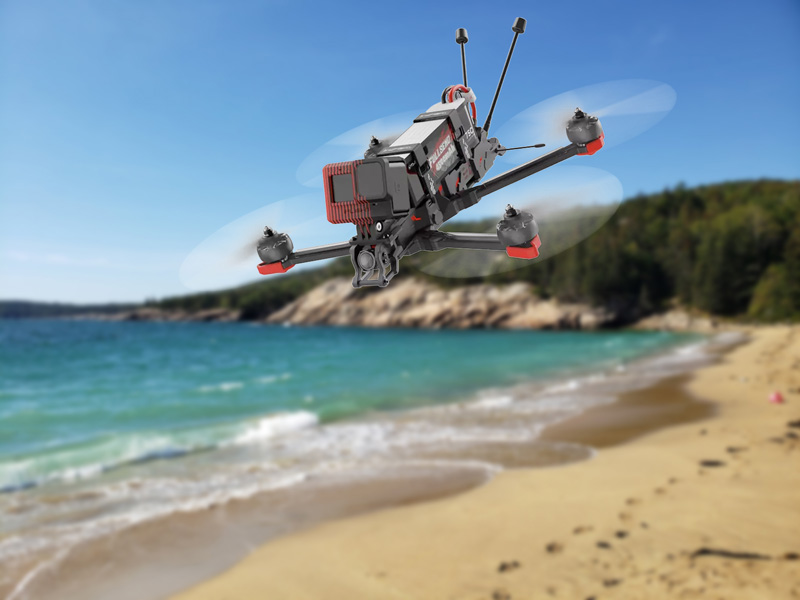 Un drone qui fait du long-range
