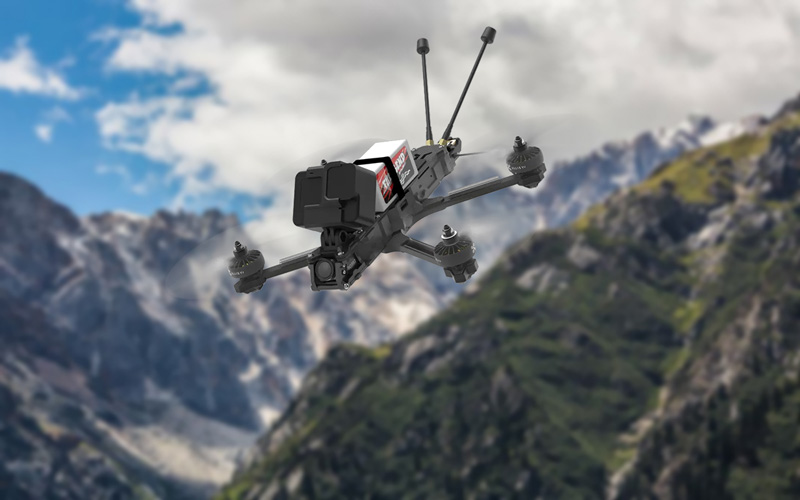 Un drone cinématique