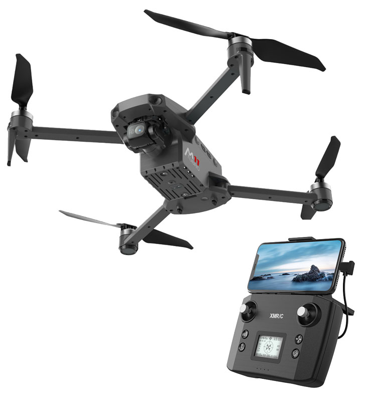 Un drone piloté avec un smartphone