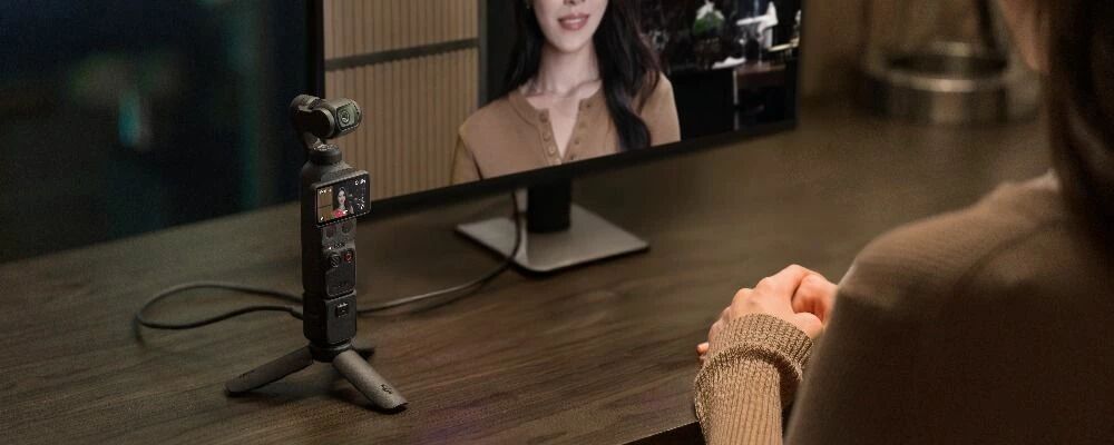 DJI Osmo Pocket 4 utilisé comme webcam DJI Osmo Pocket 4 utilisé comme webcam