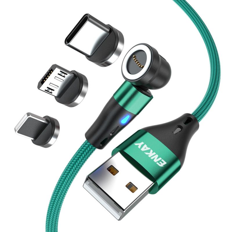 Lot de 3 câbles Micro USB à embout magnétique 1,2m - Câble téléphone  portable - Achat & prix