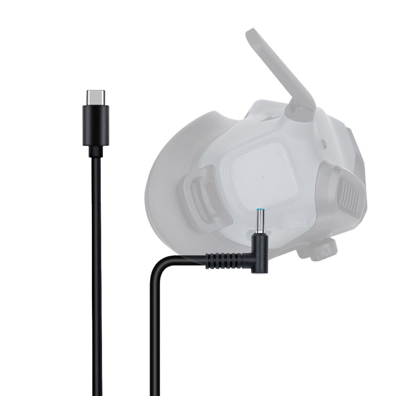 FPV Goggles Câble d'alimentation USB-C pour Goggles V2 Batterie à