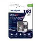 Carte microSD Ultima Pro 1Tb haute vitesse 180Mb/s V30 UHS-I U3 - Intégral