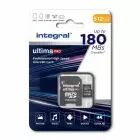 Carte microSD Ultima Pro 512Gb haute vitesse 180Mb/s V30 UHS-I U3 - Intégral