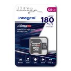 Carte microSDXC UHS-1 U3 V30 128Go - Integral