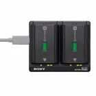 Chargeur à double slot avec USB-C pour batterie NP-FZ100 - Sony