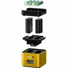 Chargeur Hähnel ProCube3 - Compatible Fujifilm, Sony, Olympus, Nikon, Panasonic, Canon