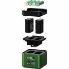 Chargeur Hähnel ProCube3 - Compatible Fujifilm, Sony, Olympus, Nikon, Panasonic, Canon