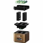 Chargeur Hähnel ProCube3 - Compatible Fujifilm, Sony, Olympus, Nikon, Panasonic, Canon