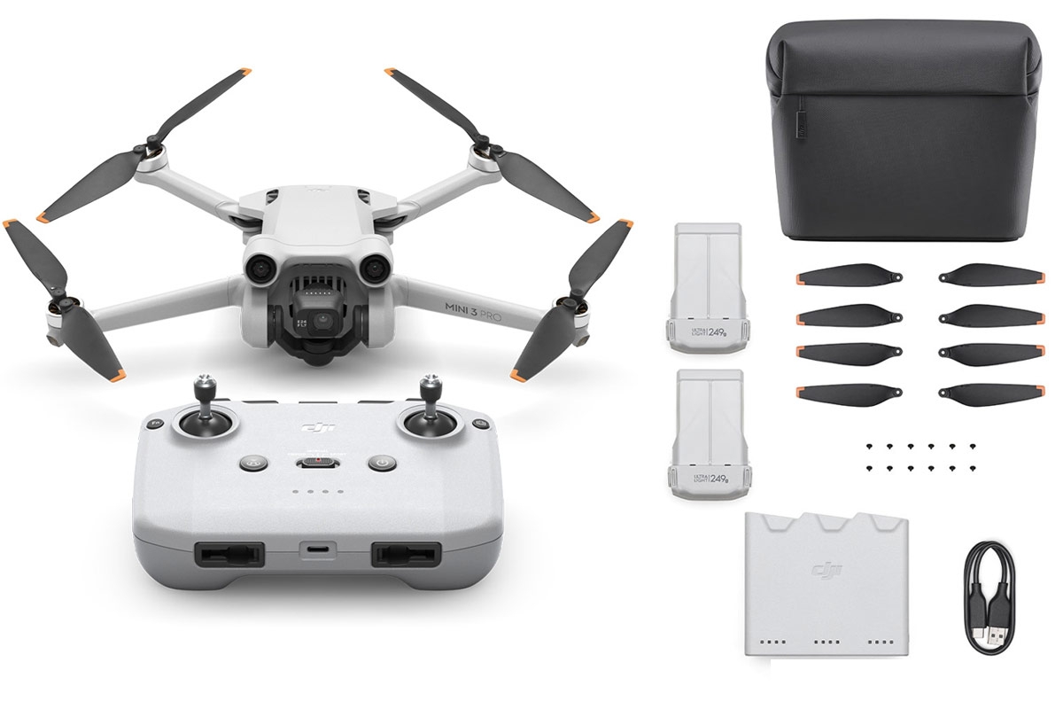 DJI Mini 3 Pro accessoires tous More ! et : Fly drone Combo ses le