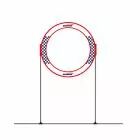 Gate Circle Race 78cm avec base - GemFan