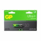 Lot de 10 piles AA Ultra Plus Alcaline - GP Batteries