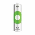 Lot de 4 piles rechargeables AA Recyko 2600 mAh - GP Batteries