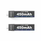 Pack de 2 batteries LiHV 2S 450mAh (BT3.0) - BetaFPV