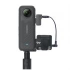 Porte accessoire invisible pour micro RØDE Wireless GO et caméras - Insta360