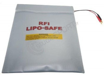 Sac de protection de batterie Lipo Ignifuge, antidéflagrant, sac de  stockage sécurisé pour stockage à domicile, pour utilisation à