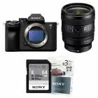 Sony Alpha 7 IV + 24-50 mm f/2,8 G + Carte SD 64Go V30 + Extension de garantie de 3 ans 