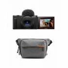 SONY ZV-1 II (avec sac Peak Design Everyday Sling 3L V2 Ash)