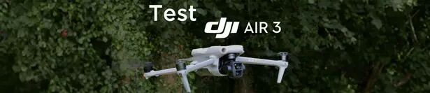 Lire le test du DJI Air 3 sur le blog studioSPORT