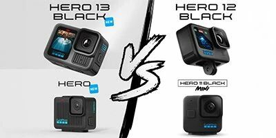 Comparatif GoPro Hero13 Black vs. GoPro Hero12 Black