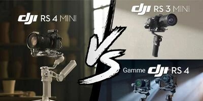 Comparatif DJI RS 4 Mini / RS 4 / RS 4 Pro / RS 3 Mini