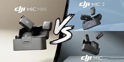 Comparatif technique DJI Mic Mini vs. Mic 2 vs. Mic