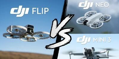 Comparatif DJI Flip vs DJI Neo vs DJI Mini 3